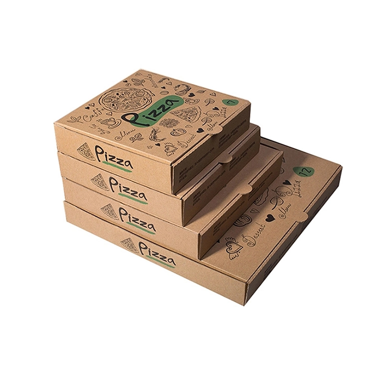 Fast Food Box Packaging Takeout Kraft Paper Paperboard Wax Coated Paper