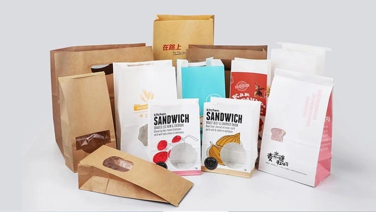 Disposable Custom Paper Takeaway Fast Food Packaging