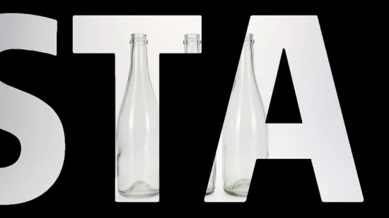 Vista New Design Guaranteed Quality Liquor Vodka Whiskey Clear Glass Bottles 750 Ml Glass Bottle